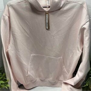 SKIMS pink hoodie